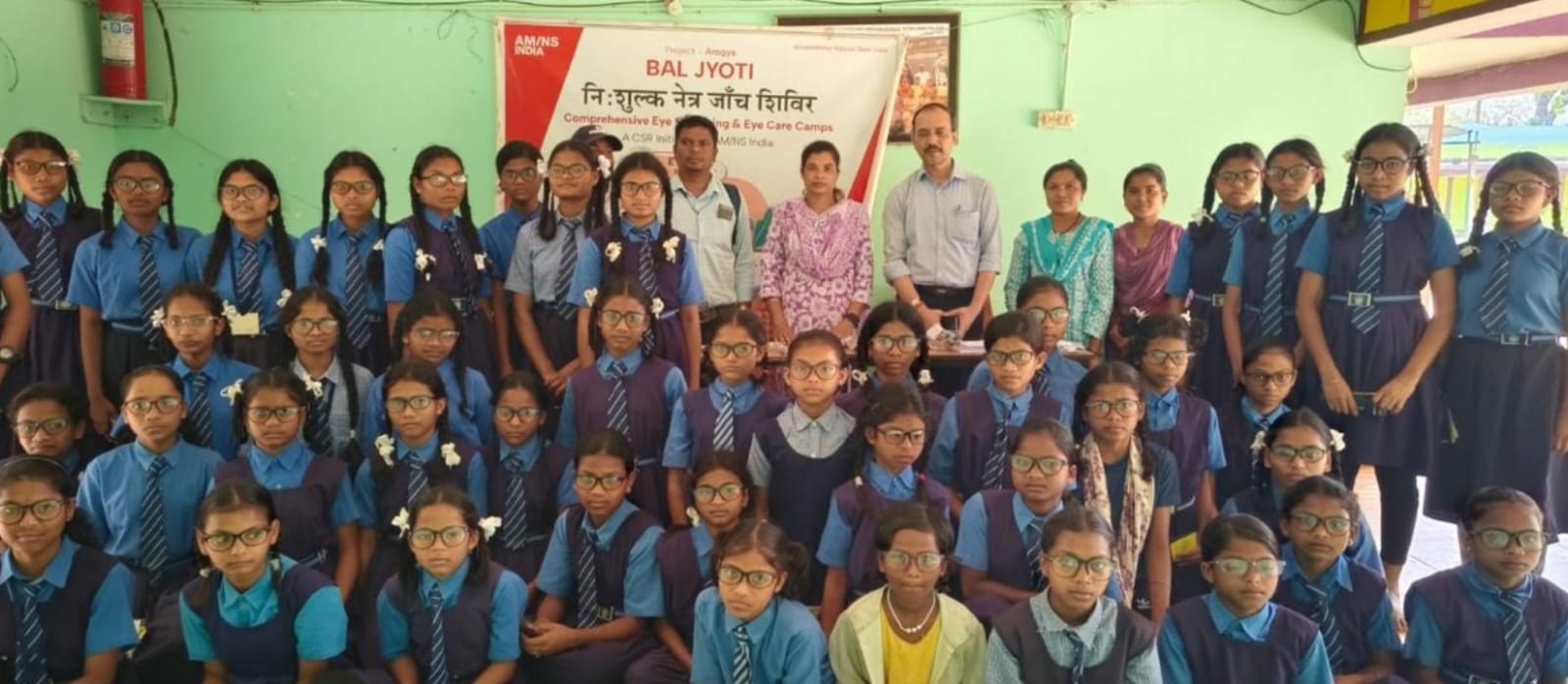 दंतेवाड़ा जिले की प्रगति में एएम/एनएस इंडिया की सक्रिय भागीदारी