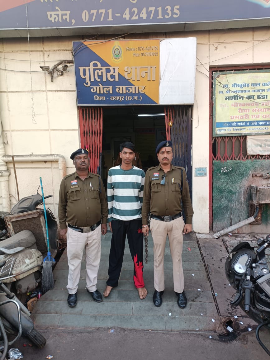 गोलबाजार थाना द्वारा आदतन बदमाश अयान खान पर बड़ी कार्यवाही
